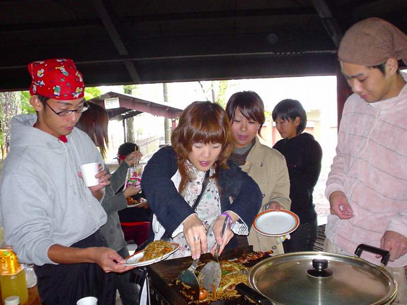 夏合宿―バーベキュー（2003） 