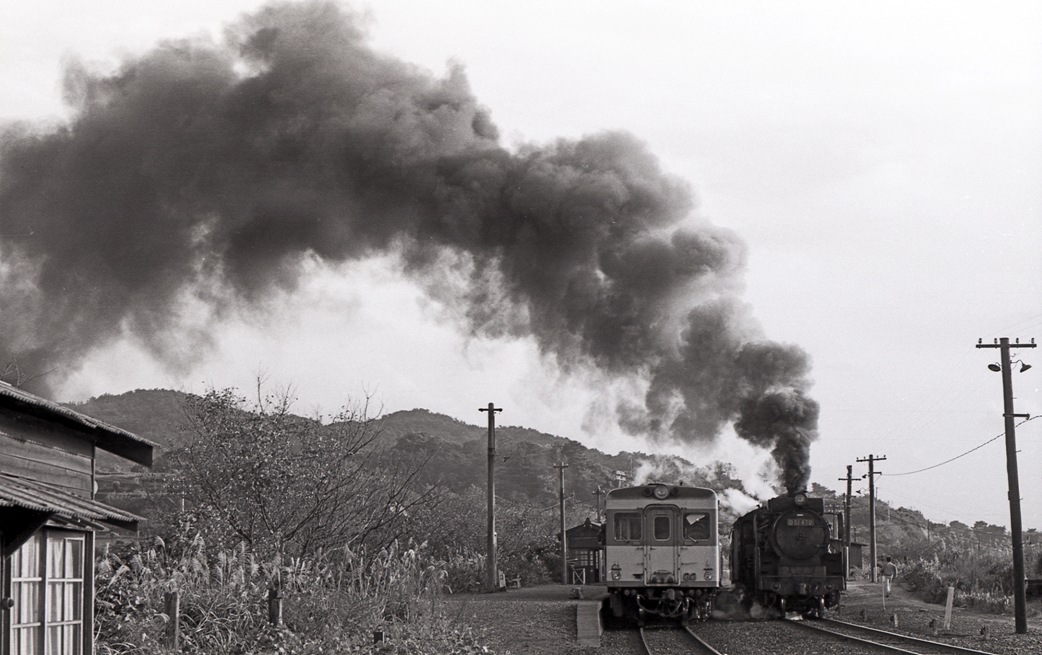 運命!？の湯玉駅（山陰本線・1973）