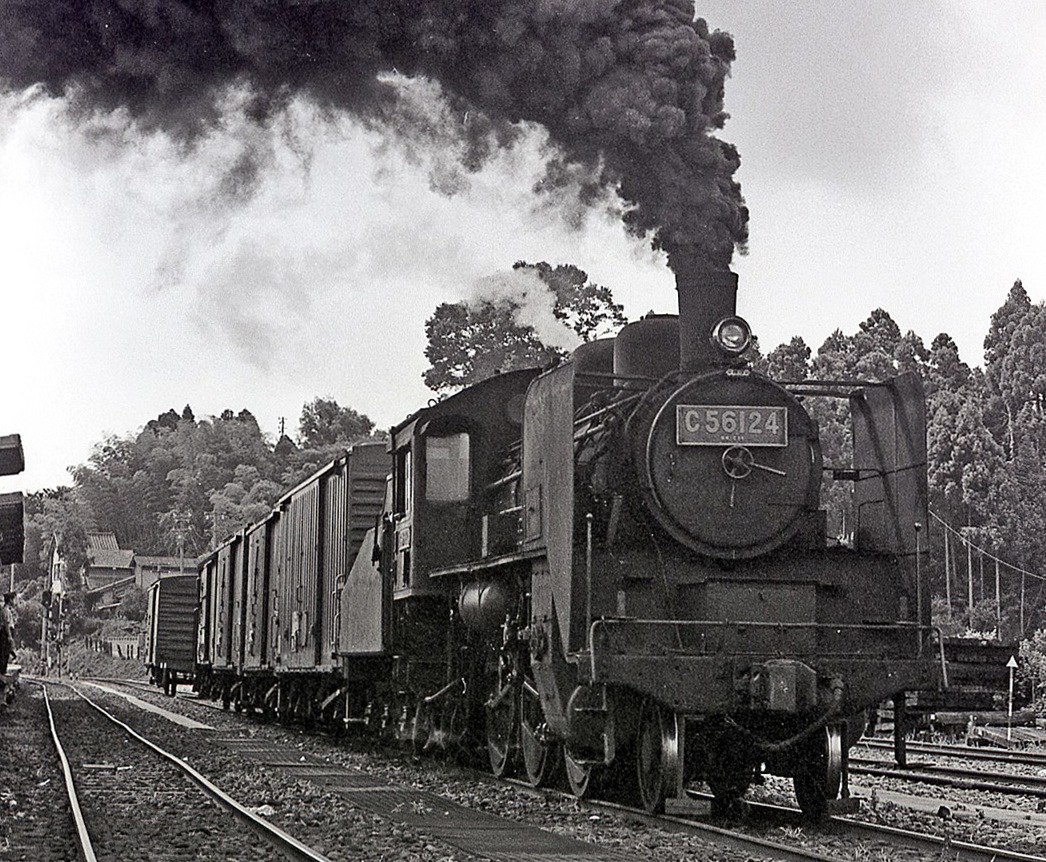 七尾線（穴水駅・1973）