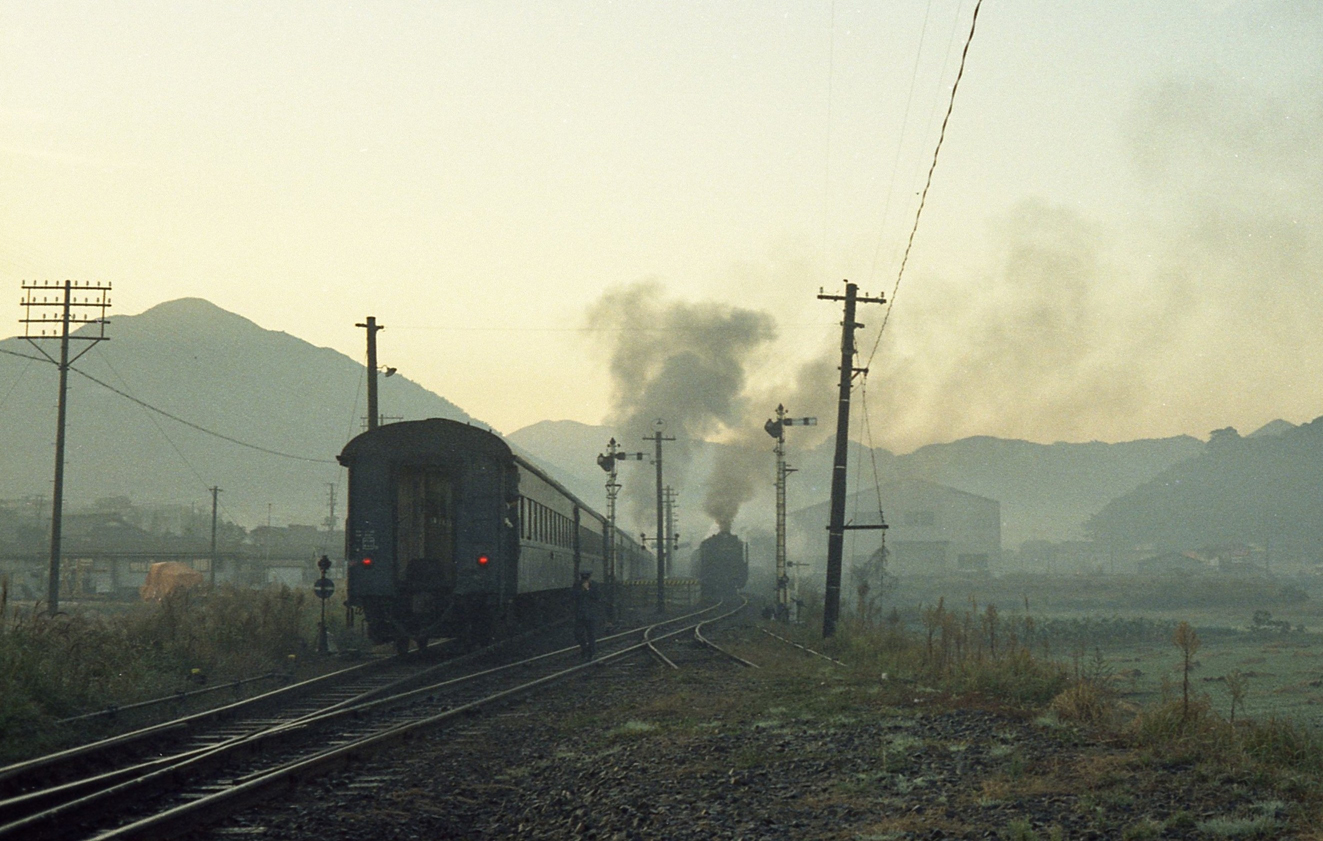 山陰本線(黒井村・1973)