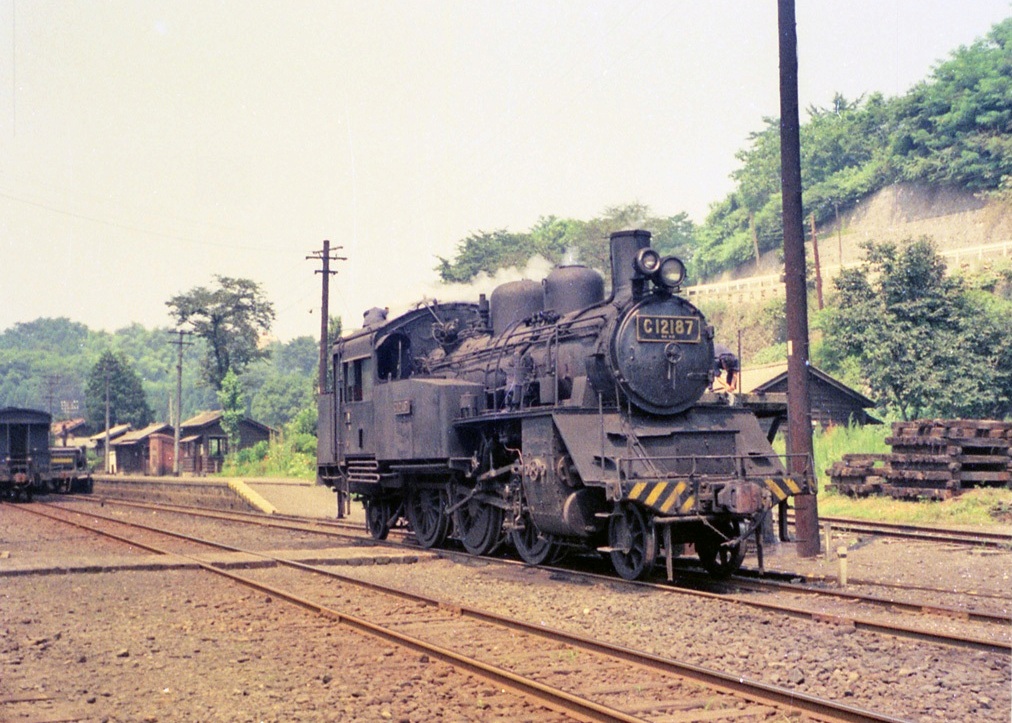 神土駅（足尾線・1970）