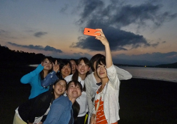  これから花火（山中湖・2014）